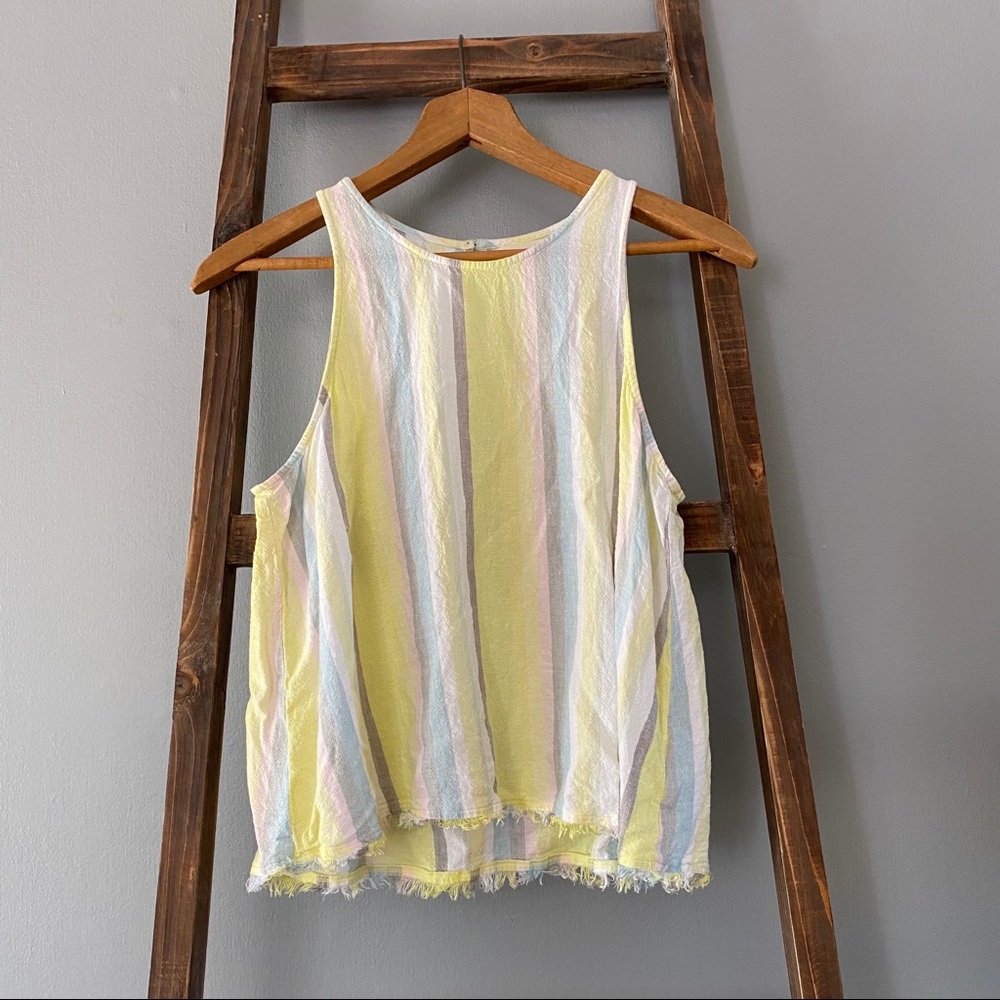 Anthropologie Cloth and Stone Striped Tank Top